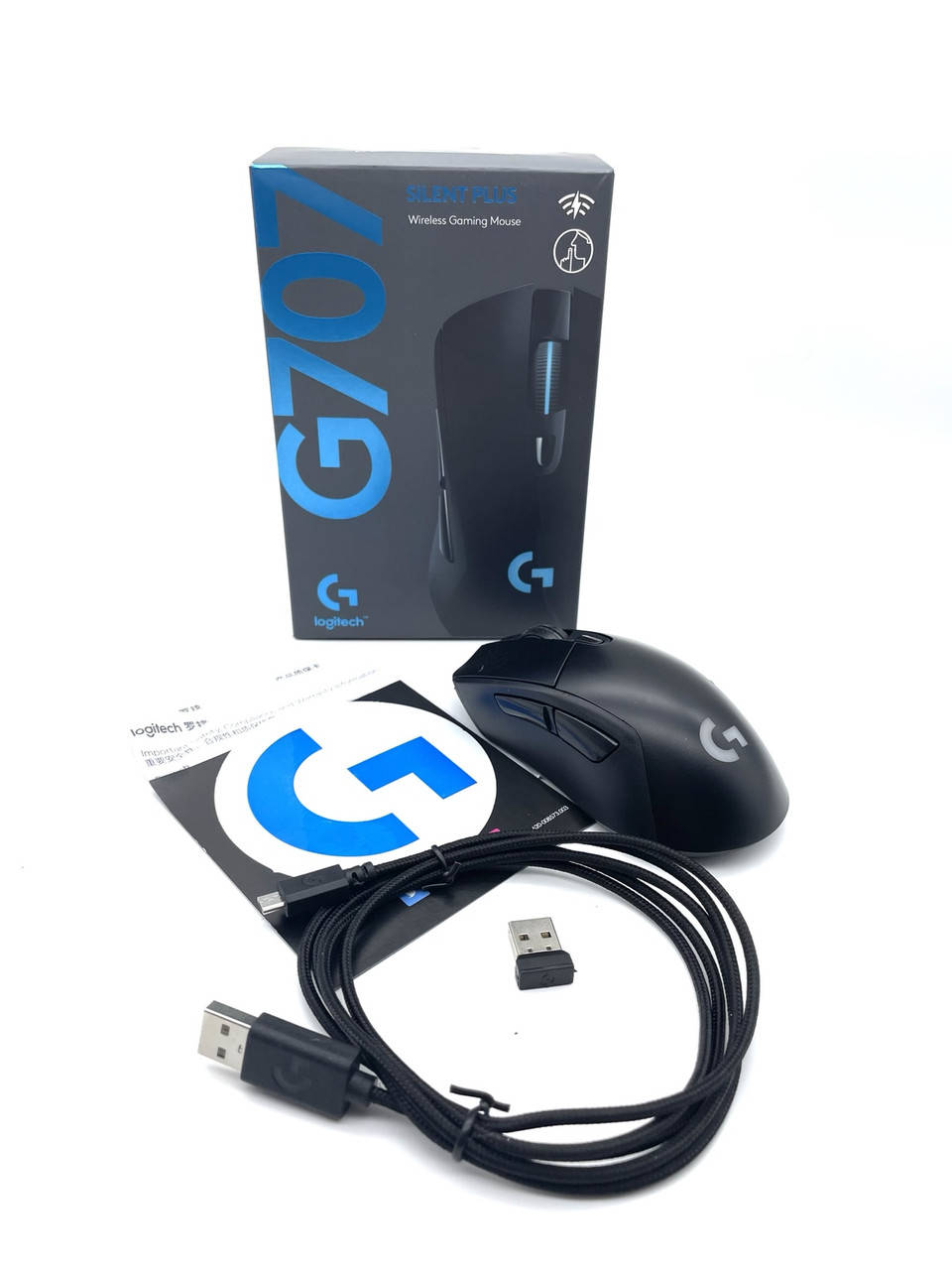 

Мышь беспроводная Игровая Logitech G707 с аккумулятором Silent Plus BF
