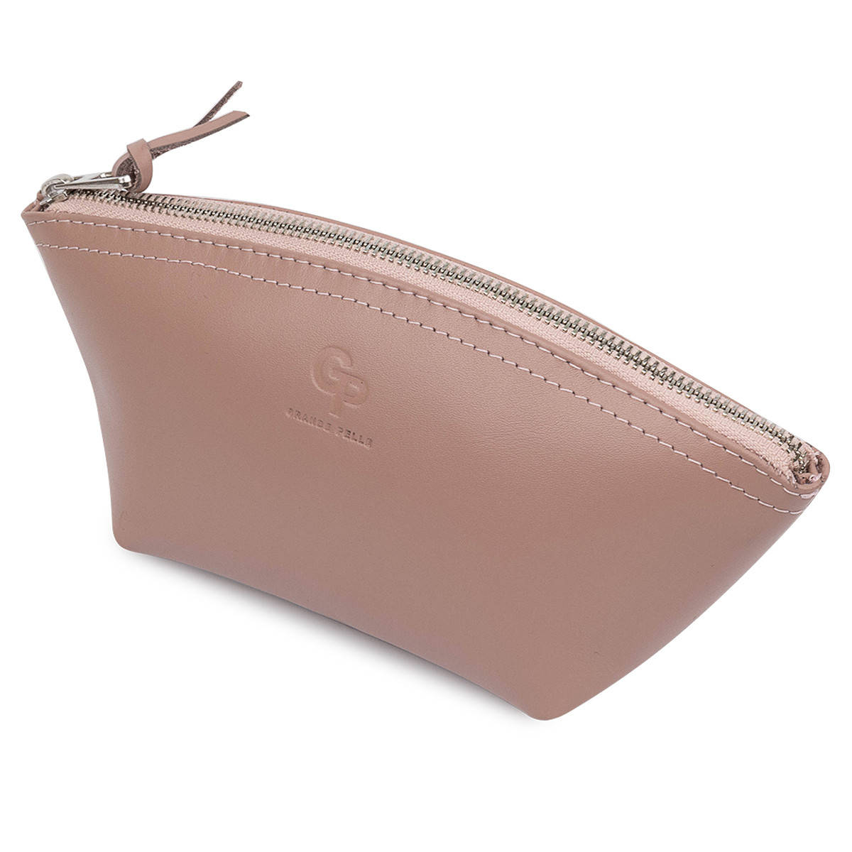 

Женская кожаная косметичка GRANDE PELLE 11524 Розовый