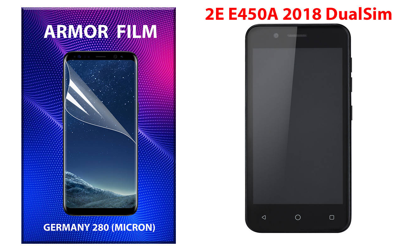 

Полиуретановая пленка 2E E450A 2018 DualSim, Прозрачный