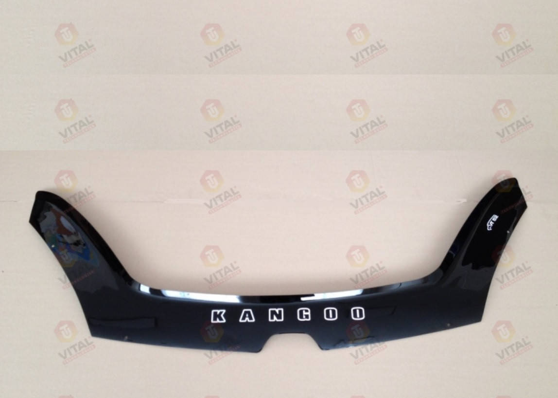 

Дефлектор капота VT52 (мухобойка) Renault Kangoo 2 2013-2020 рестайлинг, Vip Tuning, RL31