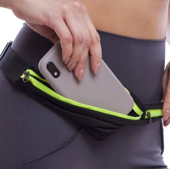 

Спортивная сумка на пояс для бега Go Runner's Pocket Belt спортивный пояс для телефона