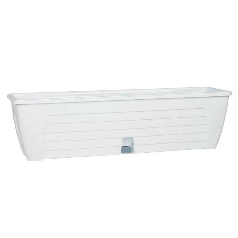 

Балконный вазон LIDO-60 см, 12,3 л белый (LID600WHT)