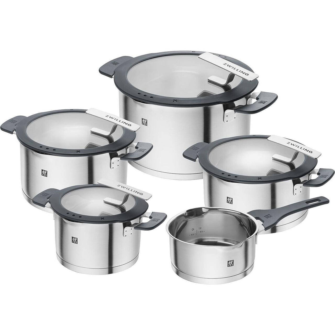 

Набор кастрюль Zwilling J.A. Henckels Simplify 5 шт 66870-005-0, Серый