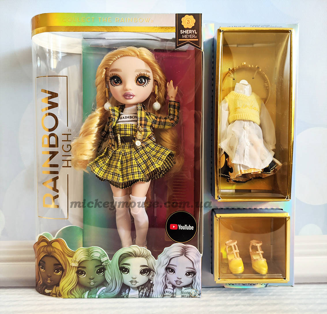 

Кукла Рейнбоу Хай Маргаритка Rainbow High S3 Meyer Marigold 575757 Пром-цена