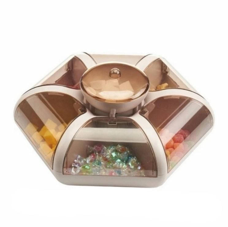 

Органайзер для сладостей, фруктов, орехов Combination Fruit Plate 1 ярус/7отсеков большой