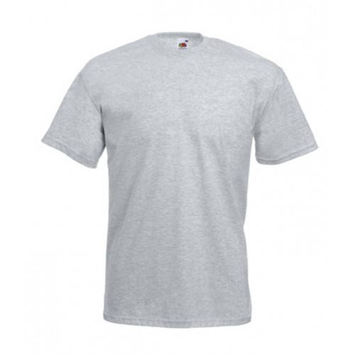 

Футболка Fruit of the Loom Valueweight T White Футболки унисекс Футболка мужская Мужская футболка Футболки, Серый