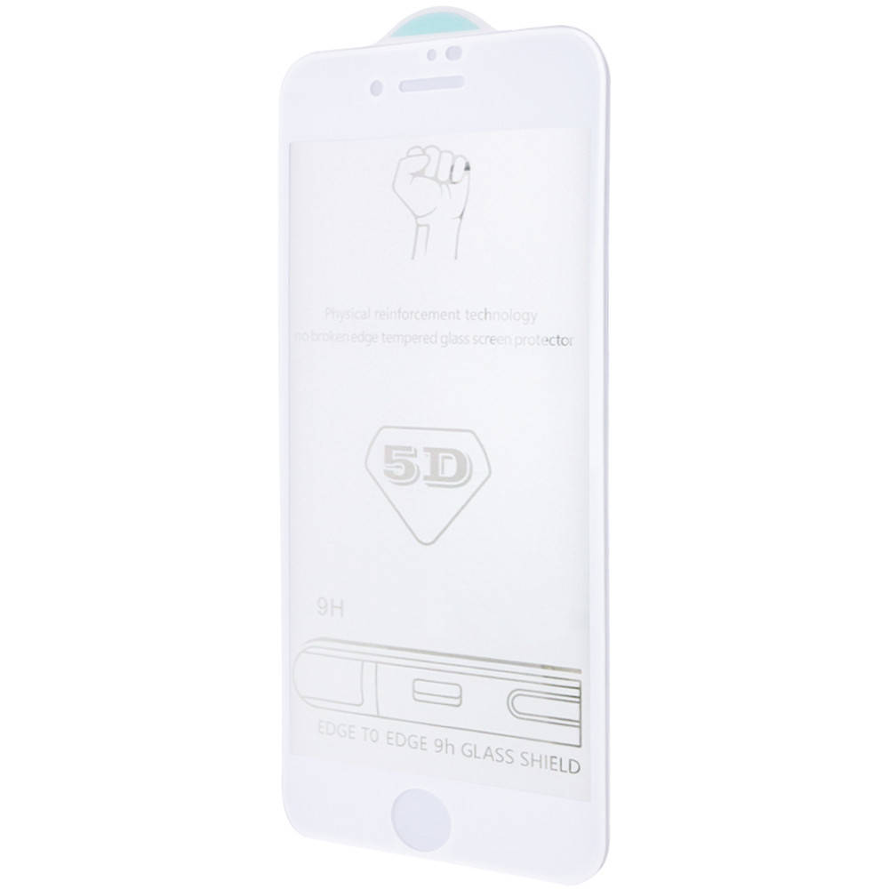 

Защитное стекло 5D Hard (на весь экран) для Apple iPhone 6/6s (4.7"), Белый