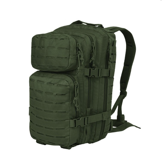 

Большой рюкзак Mil-Tec Assault LaserCut Olive 20L, Оливковый