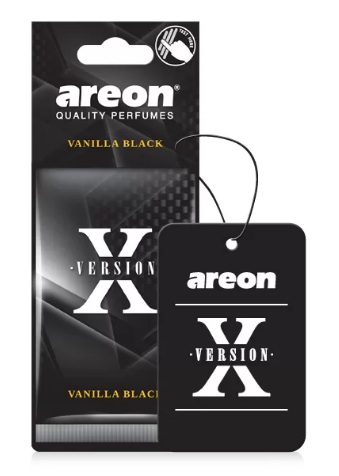 

Ароматизатор сухая карточка Areon X-Version Vanilla Black AXV11