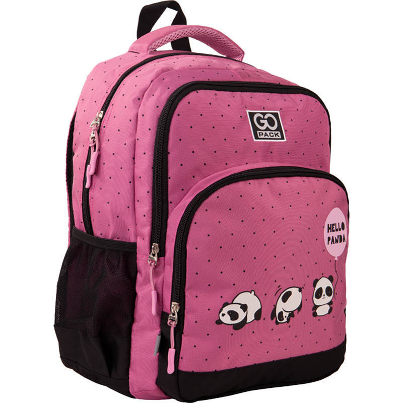 

Рюкзак GoPack Education Hello panda GO21-113M-2, Розовый