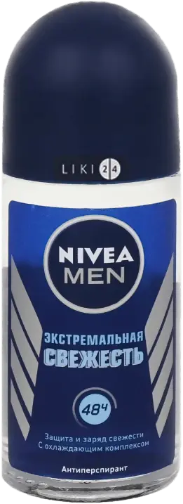 

Дезодорант-антиперспирант Nivea Men Экстремальная свежесть с ментолом 50 мл