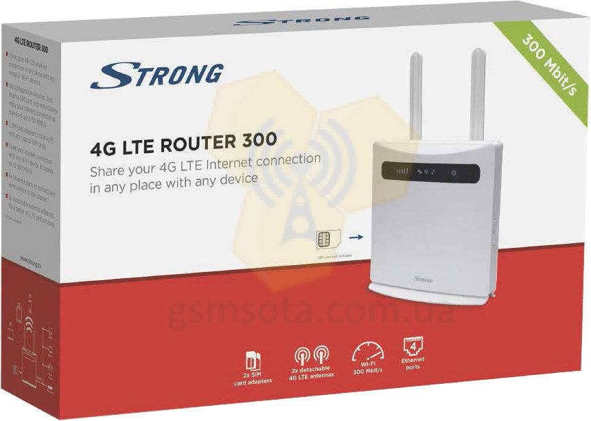 

4G WI-FI роутер Strong 300