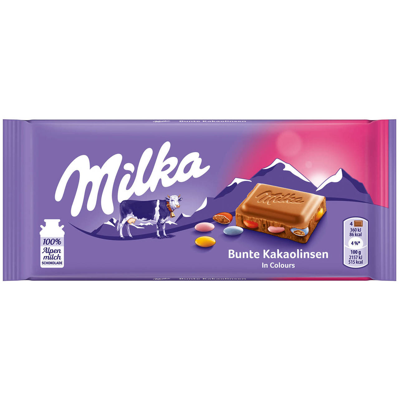 

Milka Bunte Kakaolinsen 100g