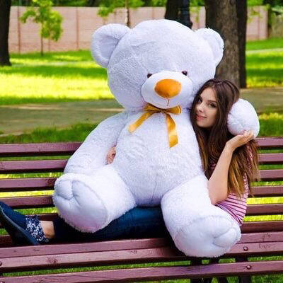 

Большой плюшевый медведь пузатый мишка 140 см