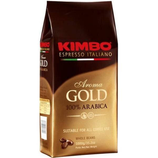 

Кофе в зёрнах KIMBO AROMA GOLD 100% ARABICA 1 кг