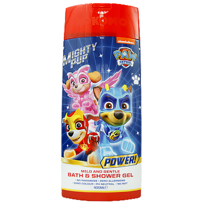 

Гель для душу дитячий Собачий патруль Paw Patrol bath&shover gel 400ml 6шт/ящ (Код : 00-00011227)