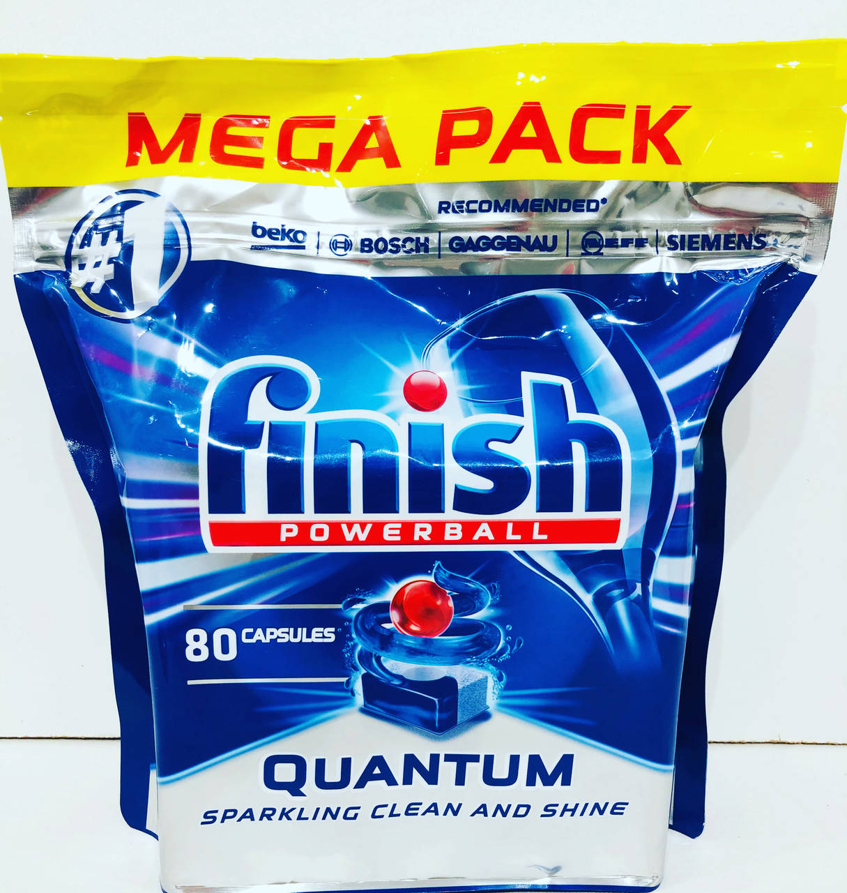 

Таблетки для посудомийної машини FINISH Quantum 80шт