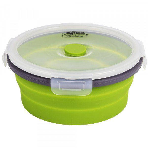 

Миска складная с крышкой-защелкой Tramp TRC-087 800 ml, Оливковый