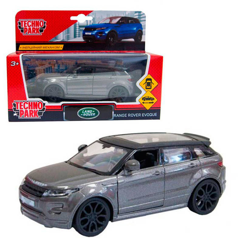 

Машинка металлическая Range Rover Evoque Технопарк, Серый