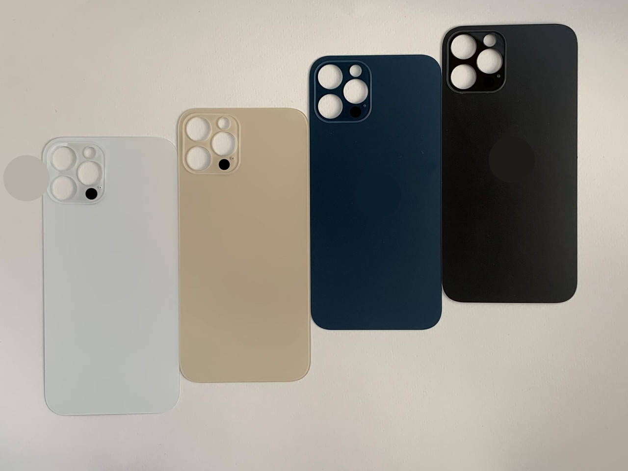 

Задняя крышка для iPhone 12 Pro (Silver, Gold, Graphite, Pacific Blue) на замену стекло высокое качество