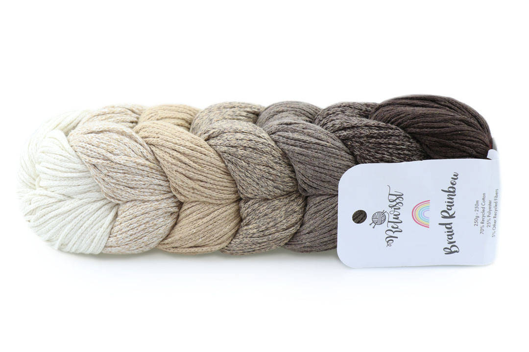

ReTwisst Braid Rainbow, №00, Секционное крашение