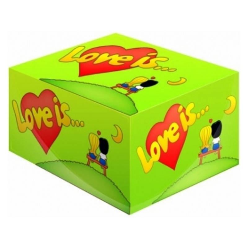 

Love Is Яблоко - Лимон – жевательная резинка 100 шт/уп
