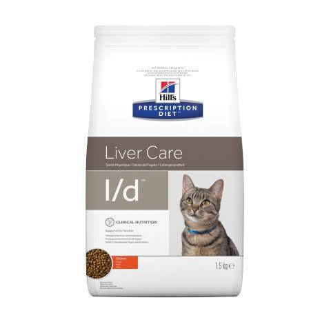

Hills PD Feline Liver Care L/d 1,5кг корм для кошек (печень)