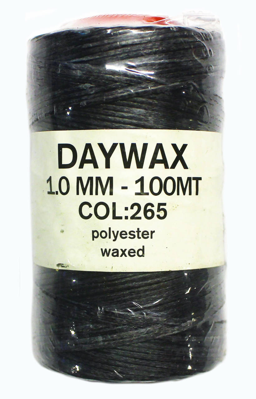 

Нитка вощеная Daywax 1,0мм 100м. Серый 265