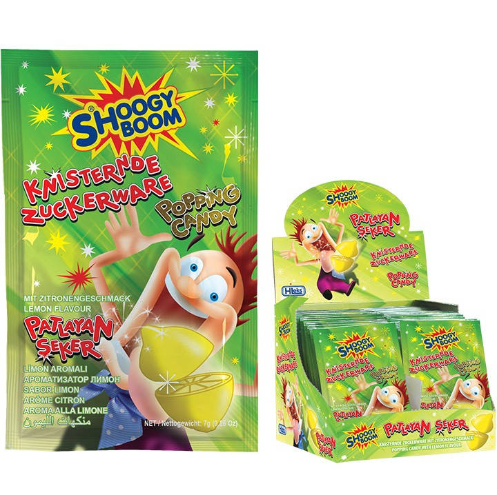 

Стреляющая карамель Shoogy boom лимон