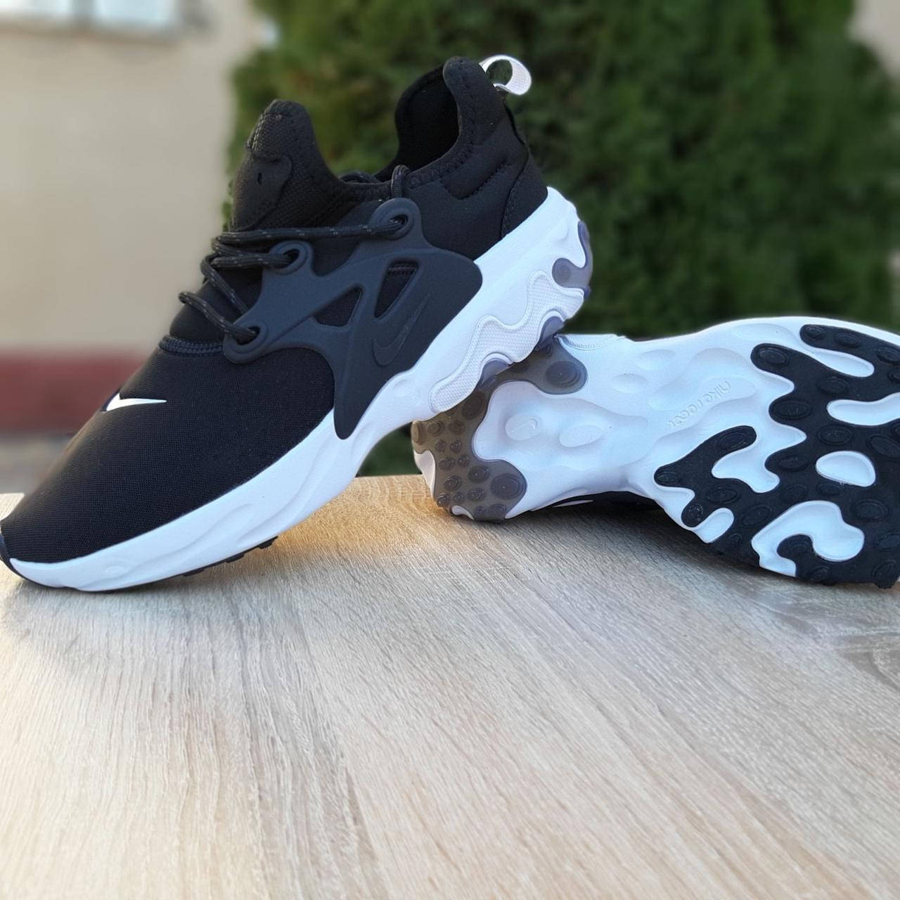 

Мужские кроссовки Nike Air Presto React Black/White 43,44 размеры, Черный