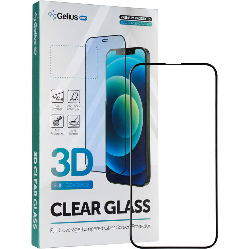 

Защитное 3D стекло для Iphone 13 / захисне скло iphone 13 / стекло на айфон 13 на весь екран топ качество