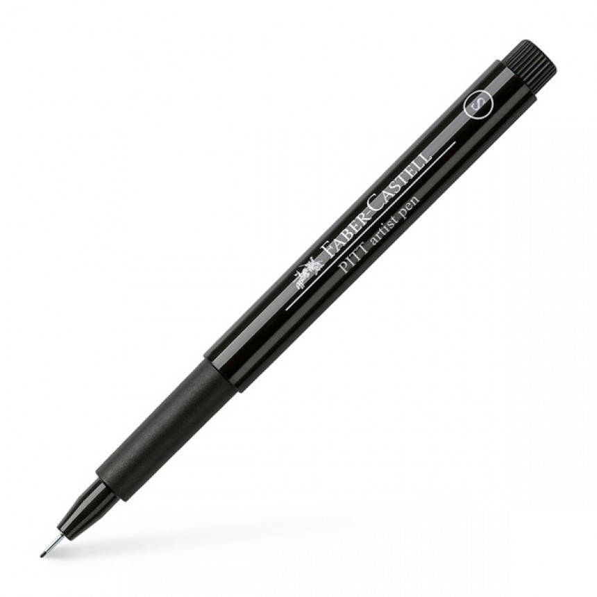

Капиллярная ручка Faber-Castell Pitt Artist Pen S = 0.3 mm 199 черный - 167199 (199)