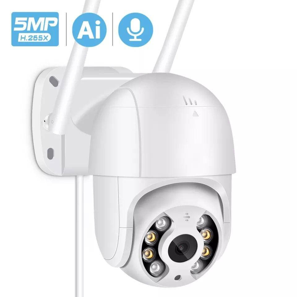 

Уличная поворотная IP WiFi камера Besder A8 5MP 1944P Onvif. iCSee