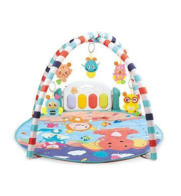 

Развивающий игровой коврик с дугой и погремушками, музыкальный игровой центр, музыкальное пианино