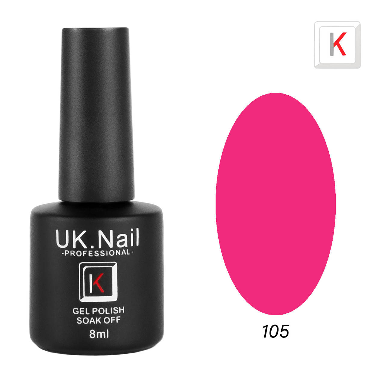 

Гель-лаки UK.Nail 8 мл, №105