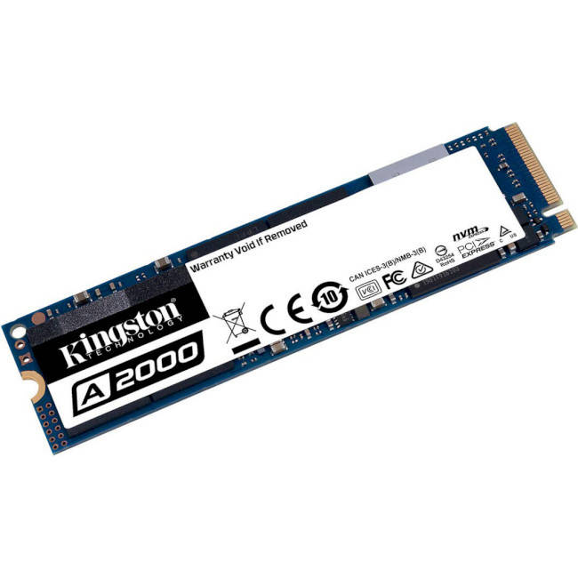 

Жесткий диск (SSD) M.2 250GB Kingston A2000 (SA2000M8/250G)