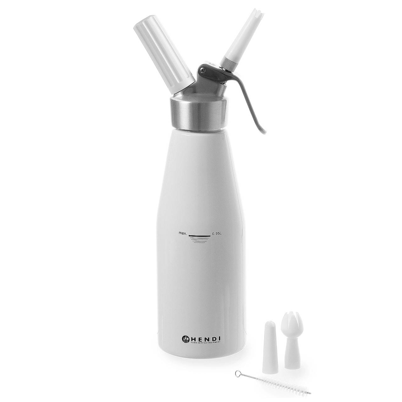 

Сифон для сливок Hendi Kitchen Line 0.95 л (588376), Белый