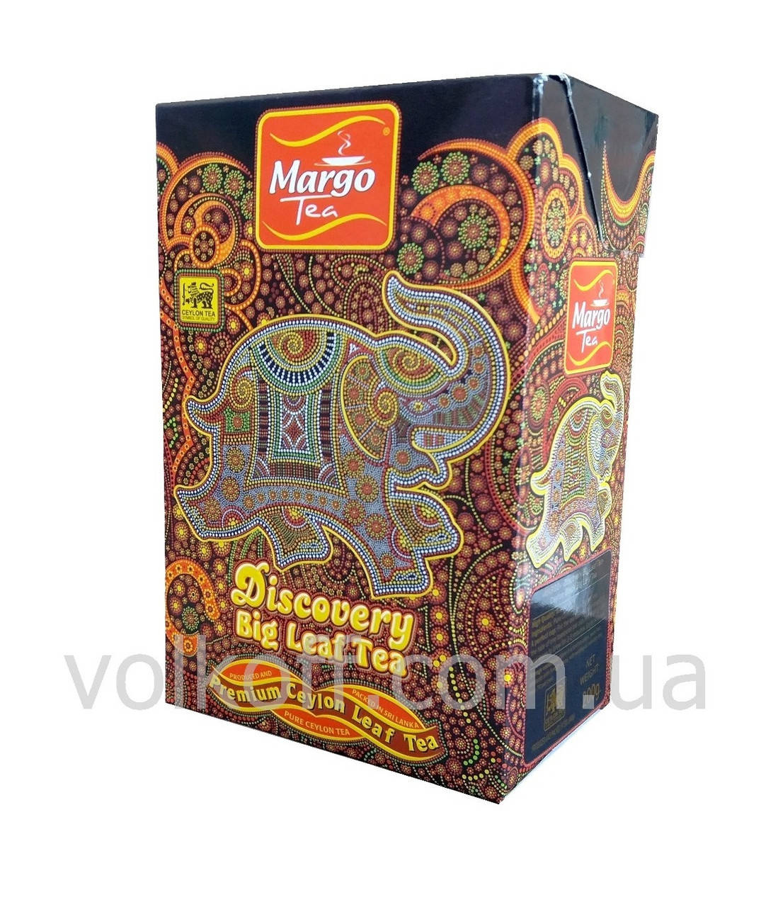 

Чай листовой Margo Discovery Big Leaf Tea Марго Дискавери Крупный Лист 200гр+Ложка
