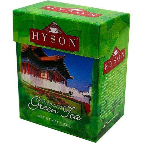 

Чай зеленый среднелистовой Hyson Premium Green Tea 125 г