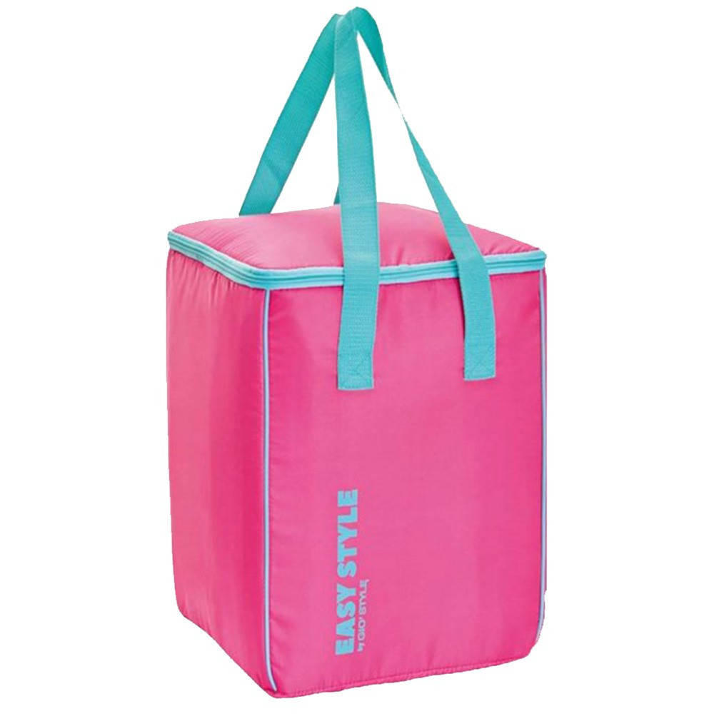 

Термосумка для еды 15л Giostyle Easy Style Vertical pink сумка холодильник, Розовый