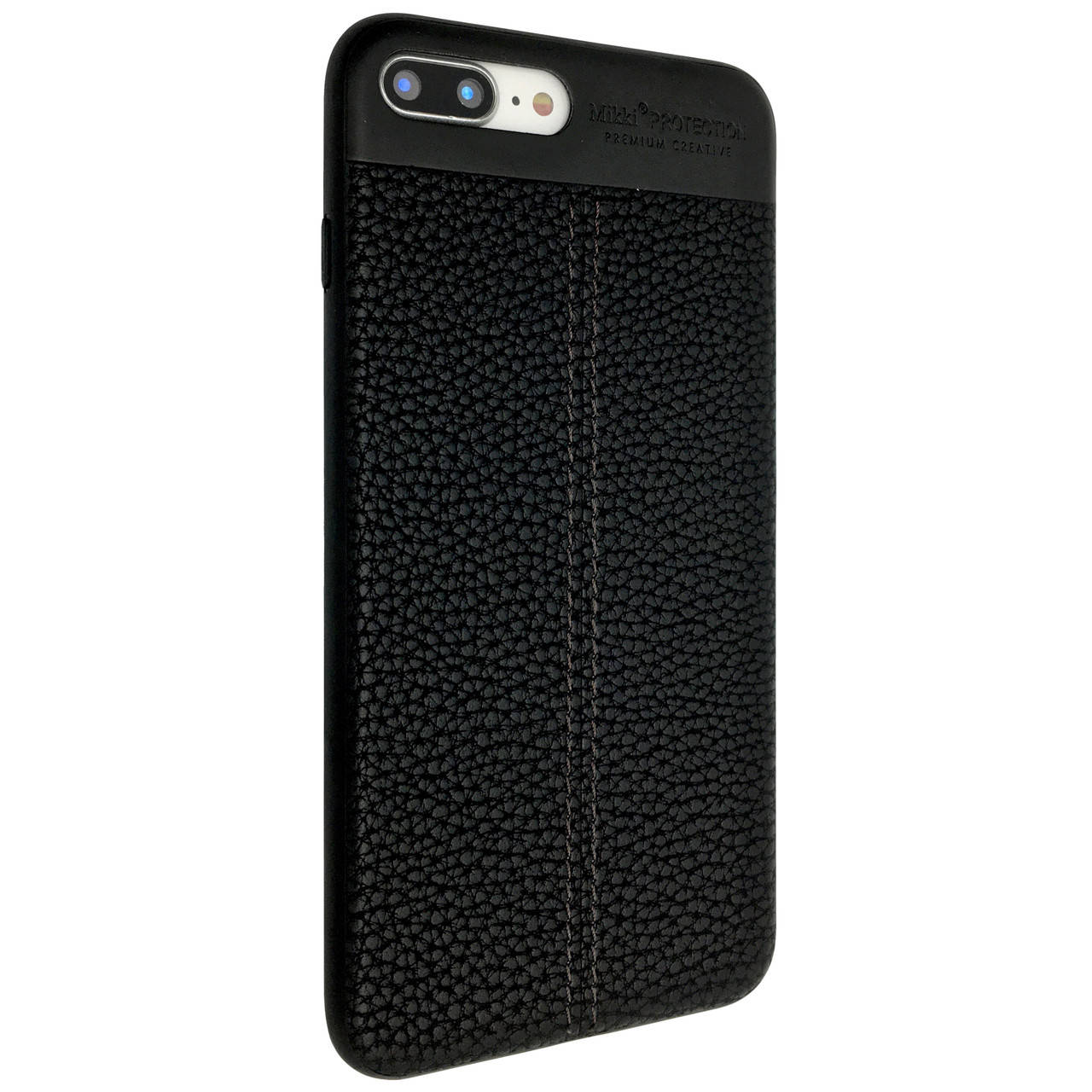 

Чехол-накладка DK силикон кожа Mikki Protection для Apple iPhone 7 Plus / 8 Plus (black), Черный
