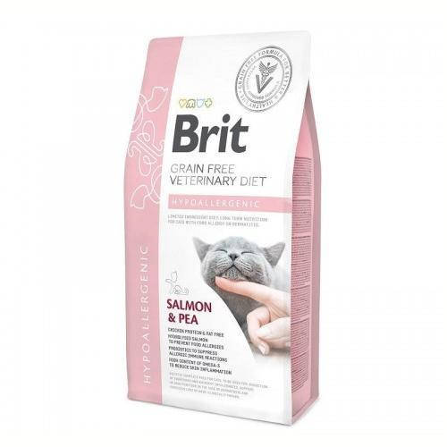 

Brit VD Hypoallergenic Cat для кошек с дерматологическими и желудочно-кишечными проблемами 2 кг