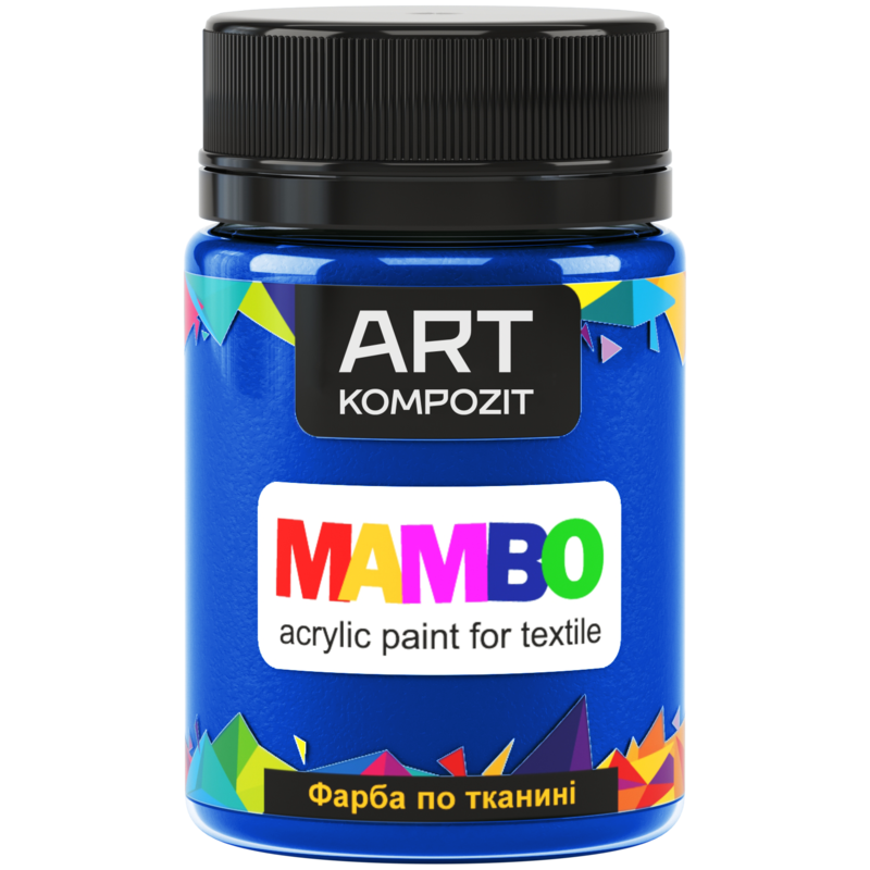 

Краска по ткани МАМВО ART Kompozit, 50 мл (цвет: 19 кобальт синий)