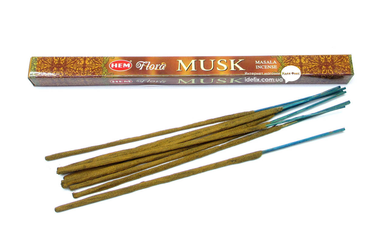 

Благовоние Musk Flora Square HEM 8шт/уп. Аромапалочки Муск (28137K)
