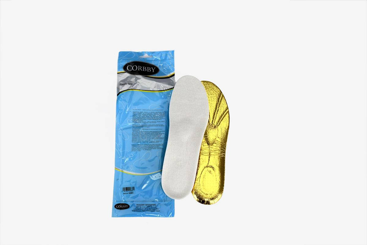 

Профилированные амортизирующие стельки с термоизоляцией Corbby ALU GOLD PROFIL