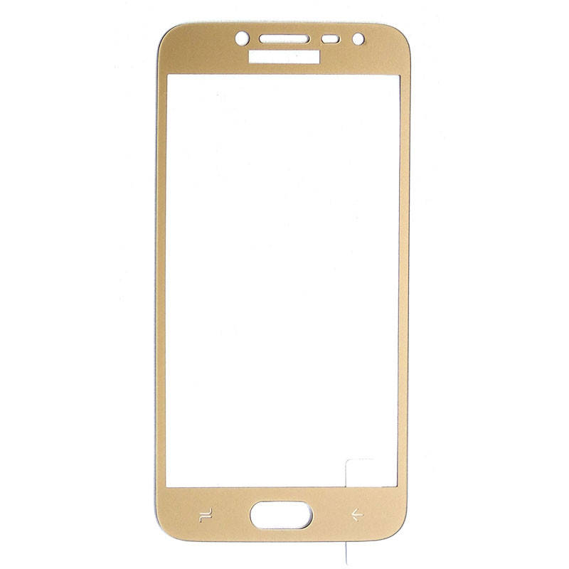 

Защитное стекло Silk Screen для Samsung Galaxy J2 2018 j250 тех.пакет (Золотой), Золотистый