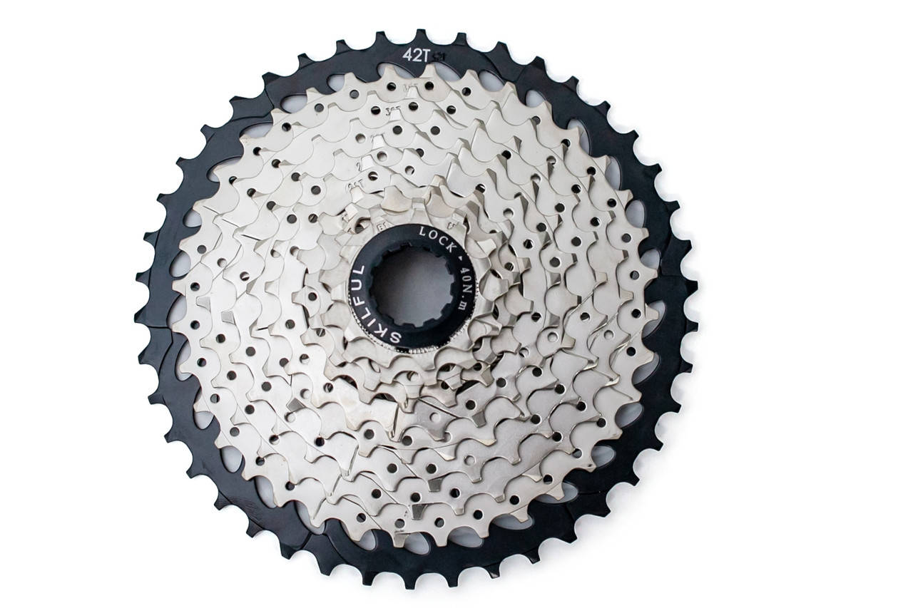 

Кассета SkilFul CS-M550 11-42T никелированная (10 скоростей)