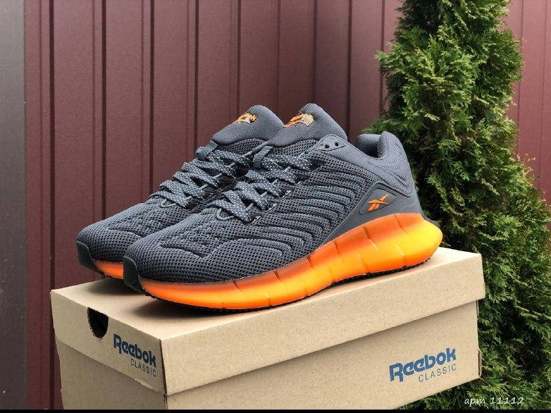 

Мужские широкие кроссовки Reebok, легкие кроссовки из ткани дышащие, летние кроссовки для мужчин, Серый