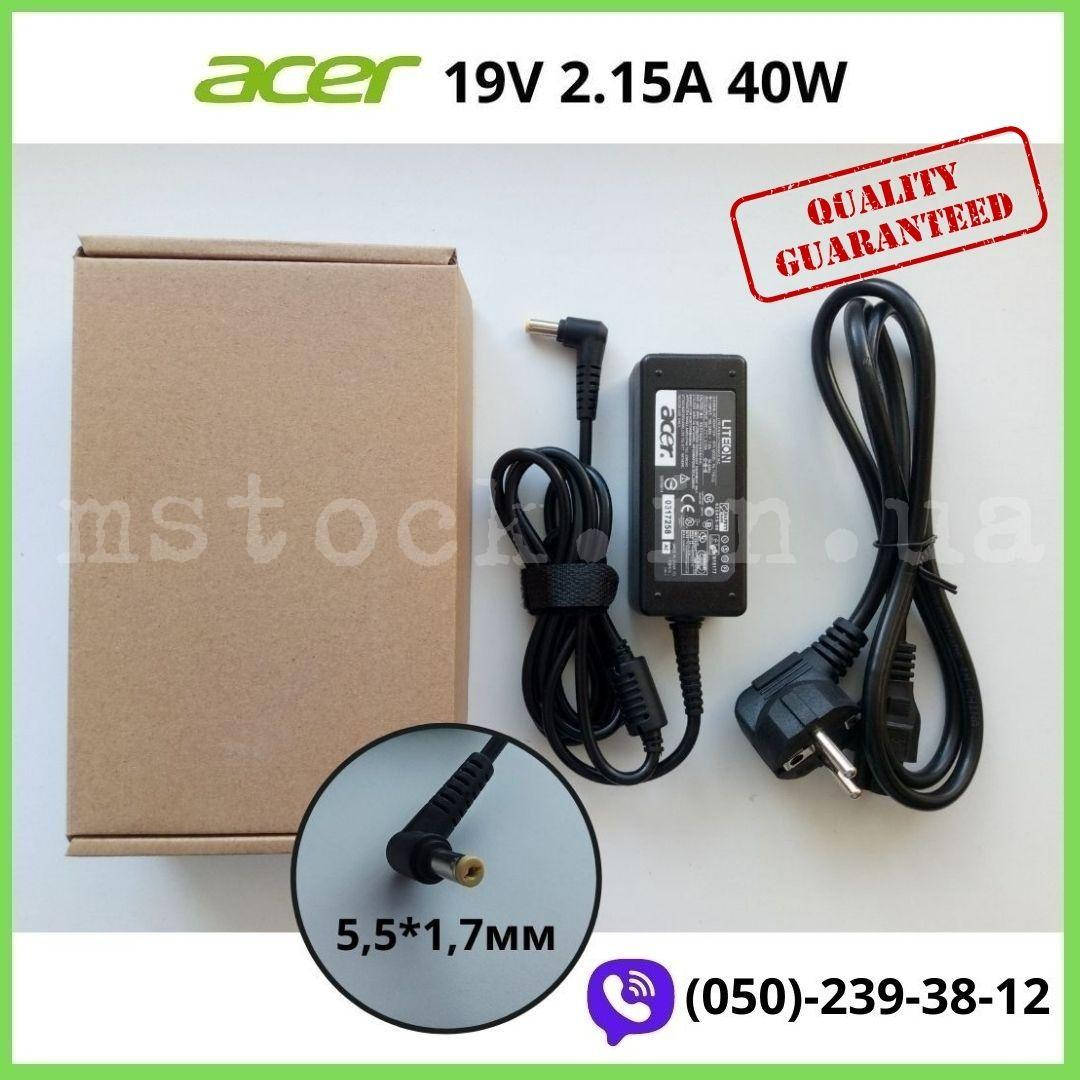 

Блок питания для ноутбука Acer Aspire One + сетевой кабель