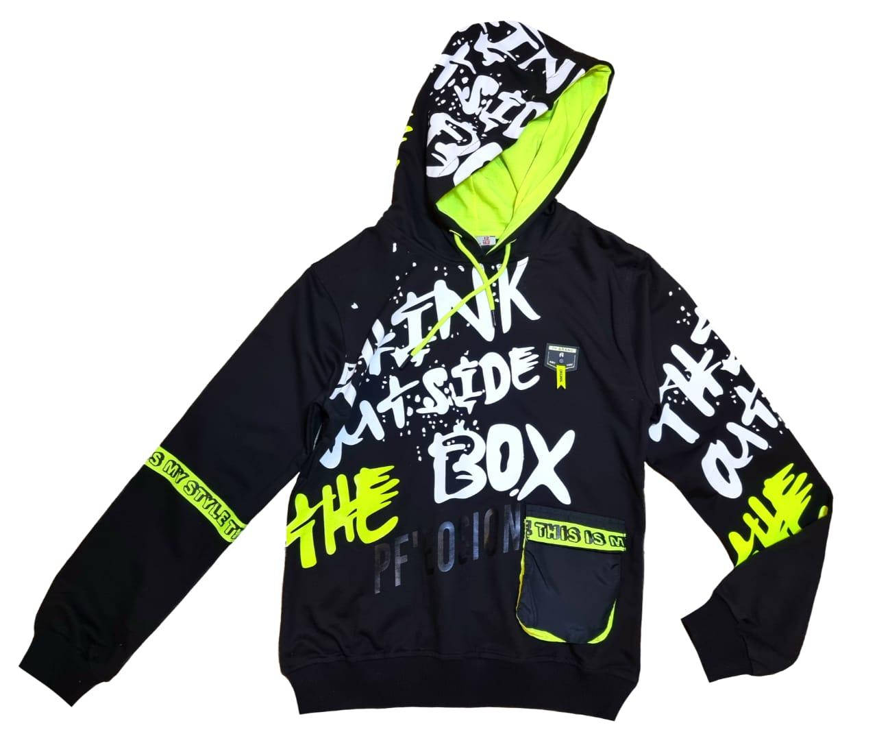 

Худи для мальчика р.140-164 см Стильная толстовка для мальчика Турция